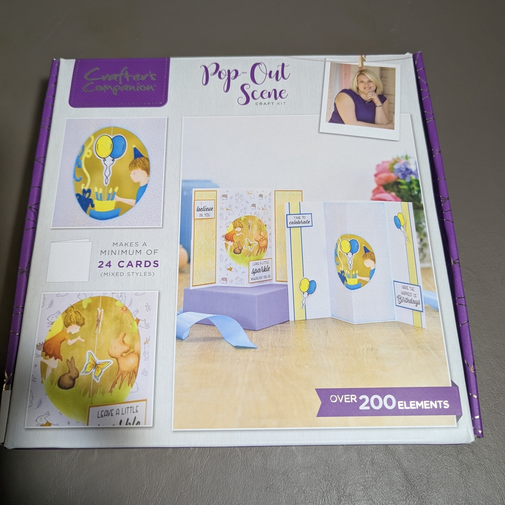 Craft Kit with Pop-Out Character Cards Crafter's Companion Box # 38